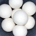 thumbnail image 3 of Lot de 6 Boules pour Séchoir en Laine Réutilisables Adoucisseur de Tissu Naturel, 3 of 3
