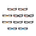 thumbnail image 1 of Gafas De Visión Solar, 10 Unidades De Visores De Eclipse Solar, Portátiles, Ligeras, De Alta Seguridad Para Acampar, 1 of 7