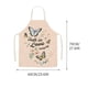 thumbnail image 3 of Easter Home Printing Linen Imitation Apron Kitchen Fouling Multi Functional Apron, 3 of 3