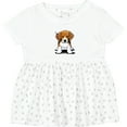 thumbnail image 3 of Inktastic Beagle Girls Baby Dress, 3 of 5