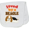 thumbnail image 2 of Inktastic Beagle Dog Lover Baby Burp Cloth, 2 of 3