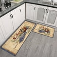 thumbnail image 3 of Vintage Chef Kitchen Food Kitchen Mats for Floor Set Of 2,Kitchen Rugs Mats with Dirty Resistance,washable,non Skid,kitchen Rugs and Mats 17.7x24+17.7x48inch, 3 of 7