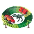 thumbnail image 2 of HILABEE DIY Dinosaur Toys Adventure Electric Model Toy Race Track Toy Set Learning Toy 52Pcs, 2 of 9