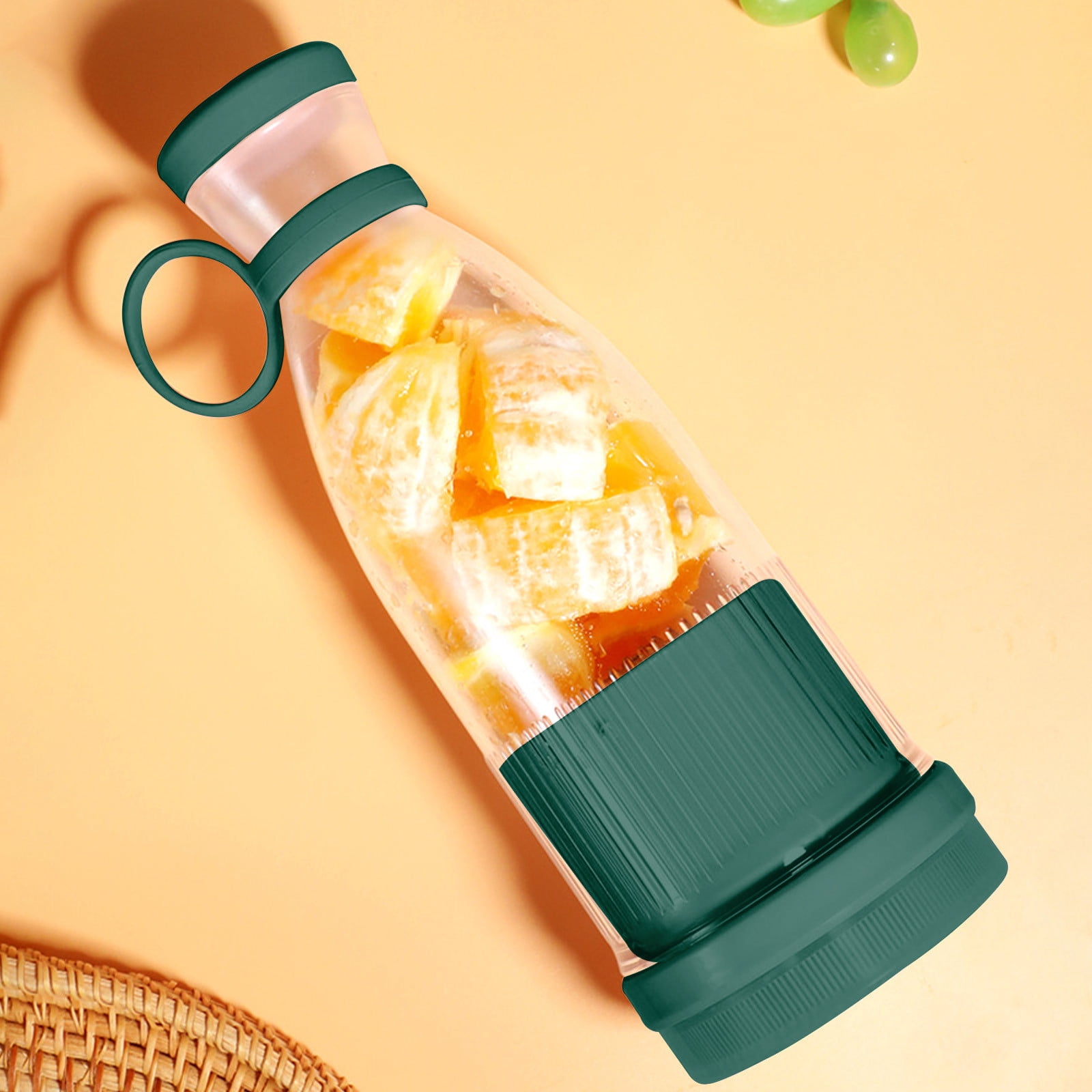 Msgweeeg Cold Press Juicer Juicer Machines Portable Juicer Mini Blender Rechargeable Shaker Cup Personal Fruit Mixer Compact Smoothie Maker for Juice Protein Drinks Travel Gym Use