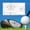 A, variant on Golf Impact Tape Training aid Golf Club face Impact Stickers Can Effectively Improve Your Golf Skills Golf Impact Stickers Precise Force, High-Resolution Strike Stickers for Wood, Clearly Visible