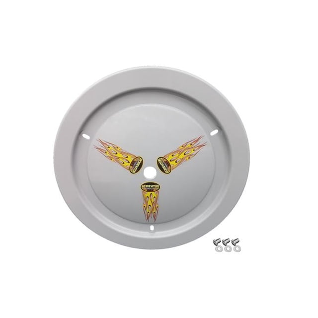 Dzus-On Wheel Cover, Gray