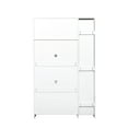 thumbnail image 5 of Aukfa Kitchen Pantry Cabinet with Expandable Pull-Out Organizers,Multi-Tier Storage Cabinet for Kitchen/Dining Room/Office,White, 5 of 8