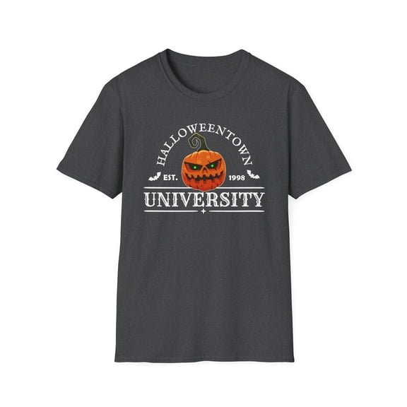 Halloweentown University, Gildan Unisex Softstyle T-Shirt, Halloween, S-3XL