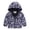 Navy, variant on Fesfesfes Toddler Kids Hoodie Jacket Boys and Girls Fashion Cute Cartoon Flowers Rabbit Pattern Windproof Jacket Hooded Thin Coat
