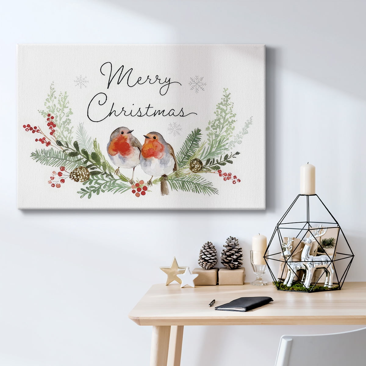 Winter Visitor Collection A- Gallery Wrapped Canvas