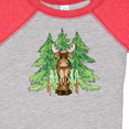 thumbnail image 4 of Inktastic Alaska Moose and Trees Boys or Girls Baby Bodysuit, 4 of 5