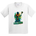 thumbnail image 3 of Inktastic Lacrosse Lax & Loaded Vibrant Sports Art Youth T-Shirt, 3 of 5