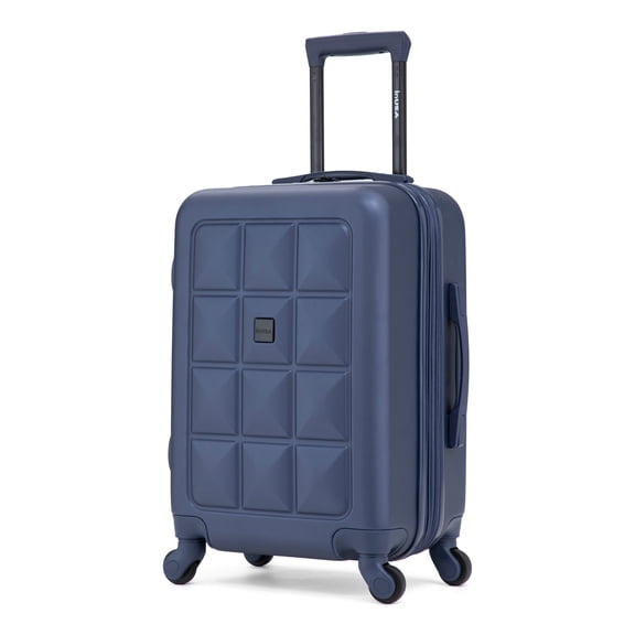 InUSA Vertex 20-Inch Carry-On Lightweight Hardside Spinner Luggage in Blue