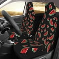 thumbnail image 2 of Fuzoiu Watermelon Print Seat Covers Set, Car Seat Covers Front Seats, Car Seat Protector, Car Seat Cushion, Seat Covers Carseat Cover Universal Fit for Most Cars, 2 of 7