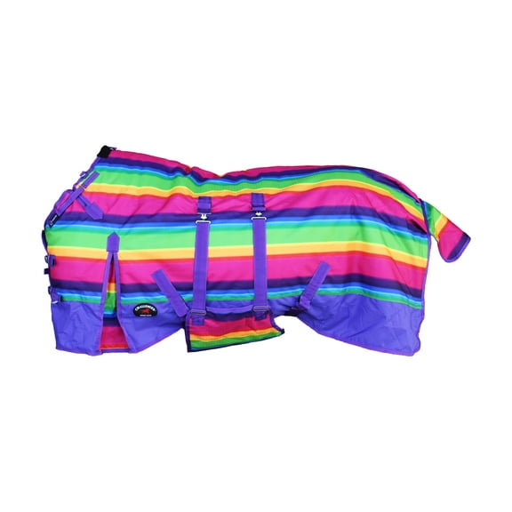 82" 1200D Horse Turnout Waterproof Heavy Weight Winter Blanket 595B