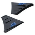 thumbnail image 1 of Herwey Window Louver Trim Pair Of Rear Window Quarter Louver Cover For ST Style Side Vent Fit For MK 2 Rear Window Vent, 1 of 8