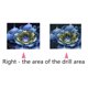 thumbnail image 5 of Taladro completo DIY diamante pintura seguro cristal diamantes de imitación bordado imágenes 8070 flor azul Inevent HA6552-02B, 5 of 6