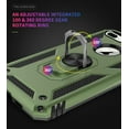 thumbnail image 6 of iPhone 7 Plus Case iPhone 8 Plus Case, Extreme Protection Military Armor Dual Layer Protective Ring Kickstand Silver, 6 of 11