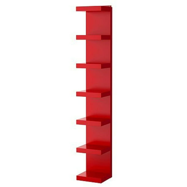 Ikea Wall Shelf Unit Red 11 3 4x74 4 1824 201823 346 Com - Ikea Narrow Wall Shelf With Lip