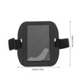 thumbnail image 2 of AURARMLET Portatarjetas De Impermeable Color Negro Para Identificación Con Ventana Transparente Resistente, 2 of 6