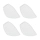 thumbnail image 1 of Plastic Lamp Cover 4pcs Inclined Head Replacement Shade for Home Decor Dust Resistant Easy Install Fits Central Lighting for Living Room Bedroom, 1 of 2