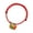 4 S, variant on Mightlink Pet Collar Vibrant Color Adjustable Friendly to Skin Wear Resistant Ultra-Light Dress Up Polyester Chinese New Year Cat Collar Lucky Red Pet Pendant Photograph