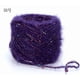 thumbnail image 1 of Zhuge Hilo suave y brillante de 50 g: hilo multicolor para tejer, tejer a máquina, hilo de paisajes, hilo multicolor para tejer, hilo para crochet, morado oscuro C, 1 of 3