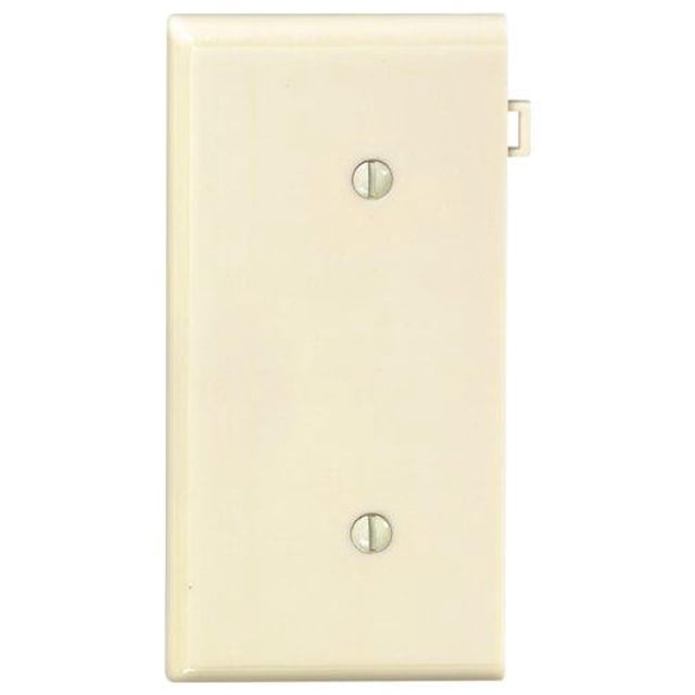 Leviton LVPSE14x-LVPSE14I Blank Sectional Wallplate End Section- Ivory