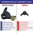thumbnail image 6 of Whole Parts Refrigerator Door Stop Bushing (Black Color) Part# PD940091 - Replacement and Compatible with Some Viking Refrigerators, 6 of 6