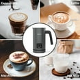 thumbnail image 3 of 4 in 1 Electric Milk Frother and Steamer, Touch Screen, for Coffee, Latte,Hot Chocolate,10.1oz, 3 of 9