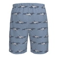 thumbnail image 6 of Naloa Cute Whale Men's Beach Shorts, Surfing shorts, Swim trunks, Quick Dry Swim Trunks for Surfing Beach Fun - Large, 6 of 9