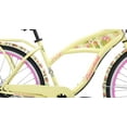 "Kent 26"" Margaritaville 3Speed Yellow Beach Bicycle for Women