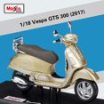 thumbnail image 1 of BRZD Maisto 1 : 18 12 Estilos Piaggio scooter LXV 2013 Modelo De Aleación Vespa Motocicleta Romana Recogida De Regalos, 1 of 4