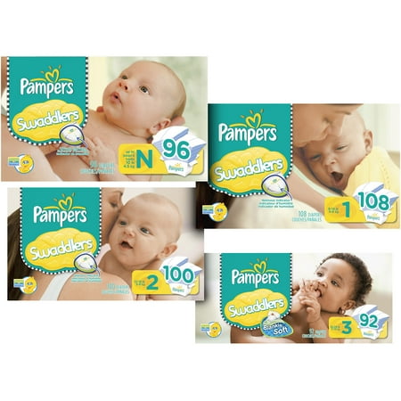 Pampers Swaddlers Diapers Super Pack, Super Pack, Size 2, 100 Count