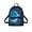 Butterfly, variant on Gold Koi in Galaxy Small Backpack with Zipper Closure Front Pocket Mini Daypack for Travel, Polyester Travel Rucksack for Outdoor