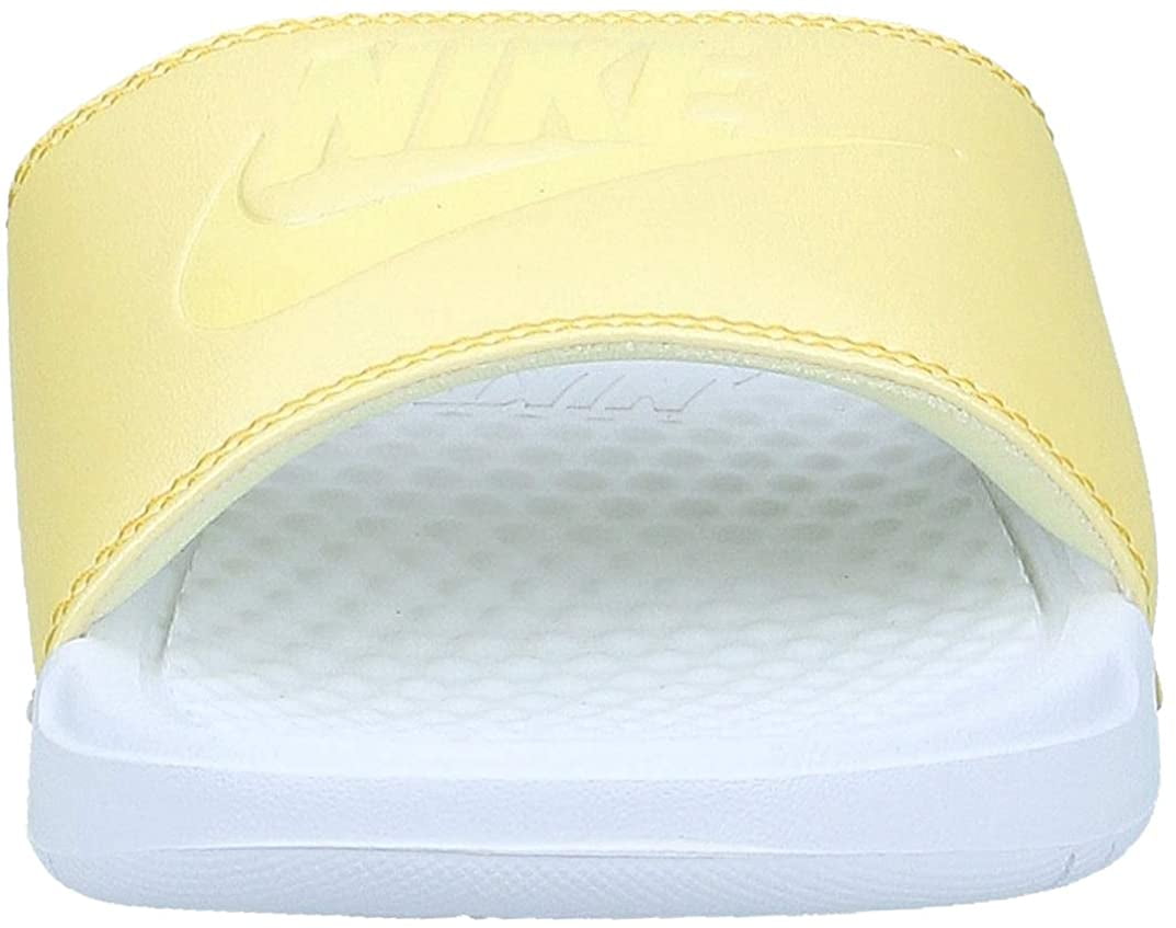 nike benassi yellow