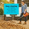 thumbnail image 2 of BLACK+DECKER 20V MAX* Leaf Blower, Axial, 2.0-Ah, (BCBL700D1), 2 of 11