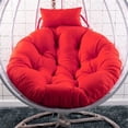 thumbnail image 1 of Cojín de asiento de cesta colgante de columpio, almohadilla de Silla de huevo suave para jardín, interior, balcón al aire libre, cojín de Silla mecedora (sin Silla), nuevo Fivean unisex, 1 of 2
