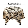 thumbnail image 3 of Round Tablecloth, Coffee Table Cover for Bedroom Living Room Decor, 3 of 6