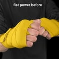 Boxing Wraps Gloves, Hand Wraps Inner Gloves Long Wrist Straps, Muay Thai Kickboxing Martial
