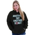 thumbnail image 4 of Another Donut Funny Sweet Tooth Hoodie Sweatshirt Women Men Brisco Brands M, 4 of 5