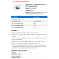 thumbnail image 2 of TPMS Sensor - Compatible with 2001 - 2005 Cadillac DeVille 2002 2003 2004, 2 of 2