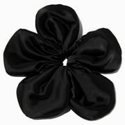 Claire's Giant Black Flower Scrunchie