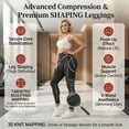 thumbnail image 4 of Cellulite Leggings, High Waist 3D Anti Cellulite Leggings for Women, Slimming Workout Yoga Pants, for Workout,Yoga & Daily Wear, 4 of 8
