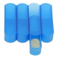 thumbnail image 2 of Unique Bargains 1 Pc Pill Case 4 Grid Push-Pull Pill Box Blue, 2 of 6