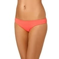 thumbnail image 3 of Seafolly Women's Mini Hipster Bikini Bottom, Nectarine, 12, 3 of 6