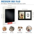 thumbnail image 6 of Inkless Pet Paw Print Kit, Clean Touch Ink Pad for Dog Paw Prints, Mess-Free Paw Print Stamp Pad for Dogs Cats, Dog Nose Print Kit, Personalized Pet Lover, Dog Mom Gift, 6 of 7