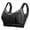 Black, variant on Bras for Women Bra for Women with Support - No Underwire Full Coverage Push Up Bras Black 48