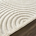 thumbnail image 4 of Hauteloom Dash Living Room, Bedroom Machine Washable Area Rug - Bohemian Modern Farmhouse - Moroccan Transitional - Ivory, Cream, White, Off White - 3'3" x 5', 4 of 13