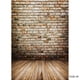 thumbnail image 3 of SHENGYONGBAO - Fondo para fotografía con pared de ladrillos y suelo de madera, diseño artístico, para estudio fotográfico, YXZQ-02, 3 of 5
